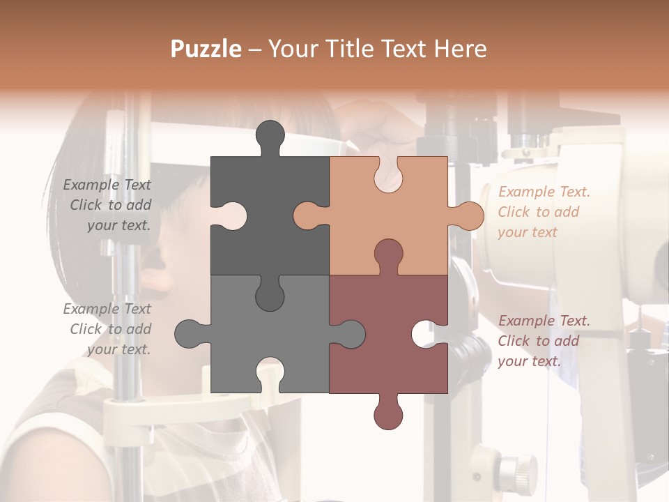 Lens Patient Test PowerPoint Template