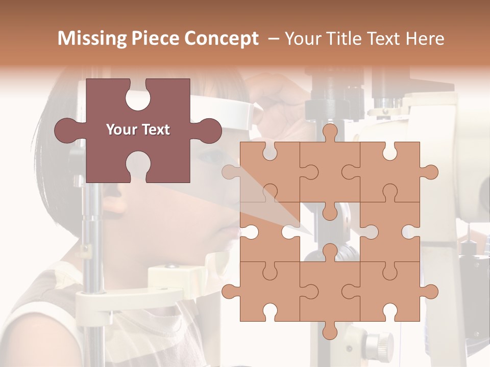 Lens Patient Test PowerPoint Template