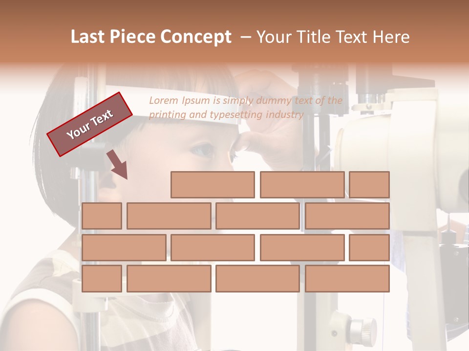 Lens Patient Test PowerPoint Template