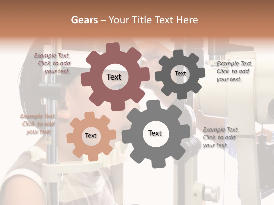 Lens Patient Test PowerPoint Template