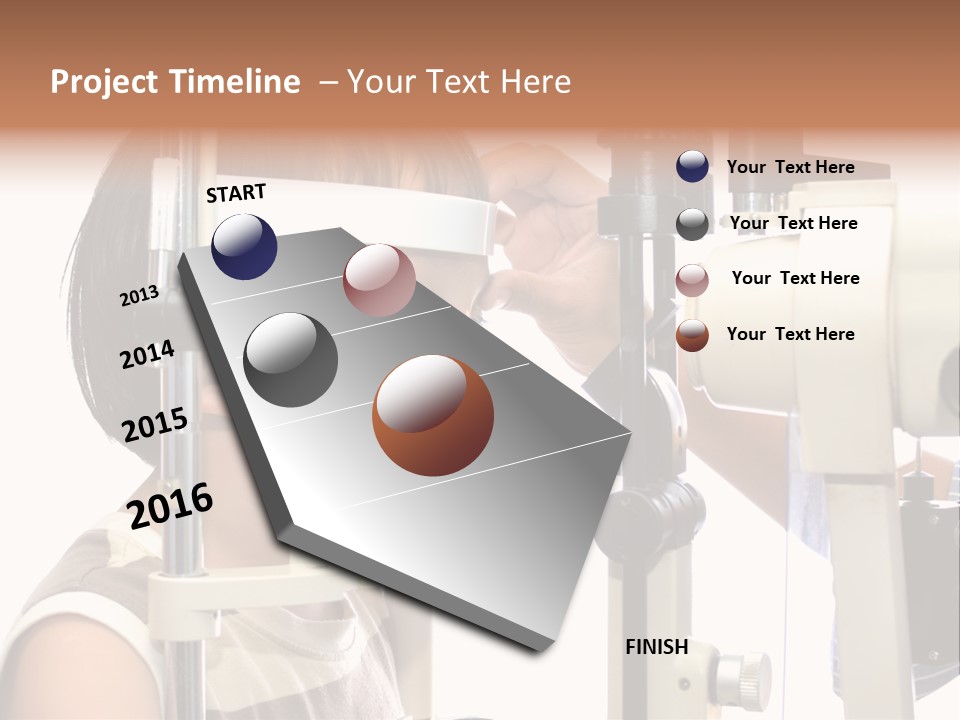 Lens Patient Test PowerPoint Template