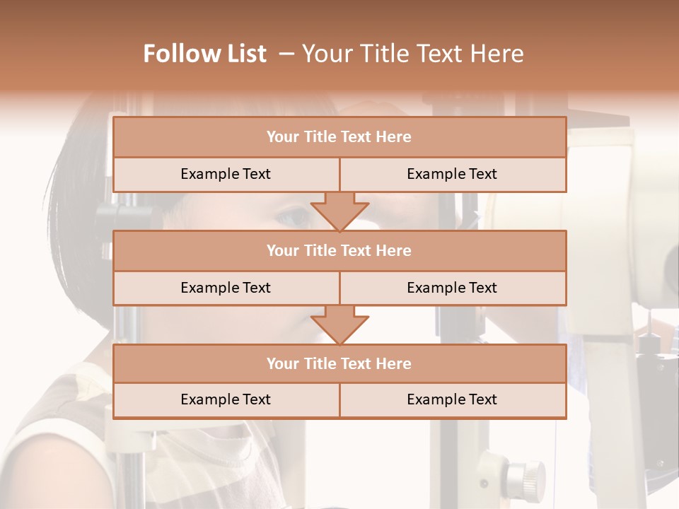 Lens Patient Test PowerPoint Template