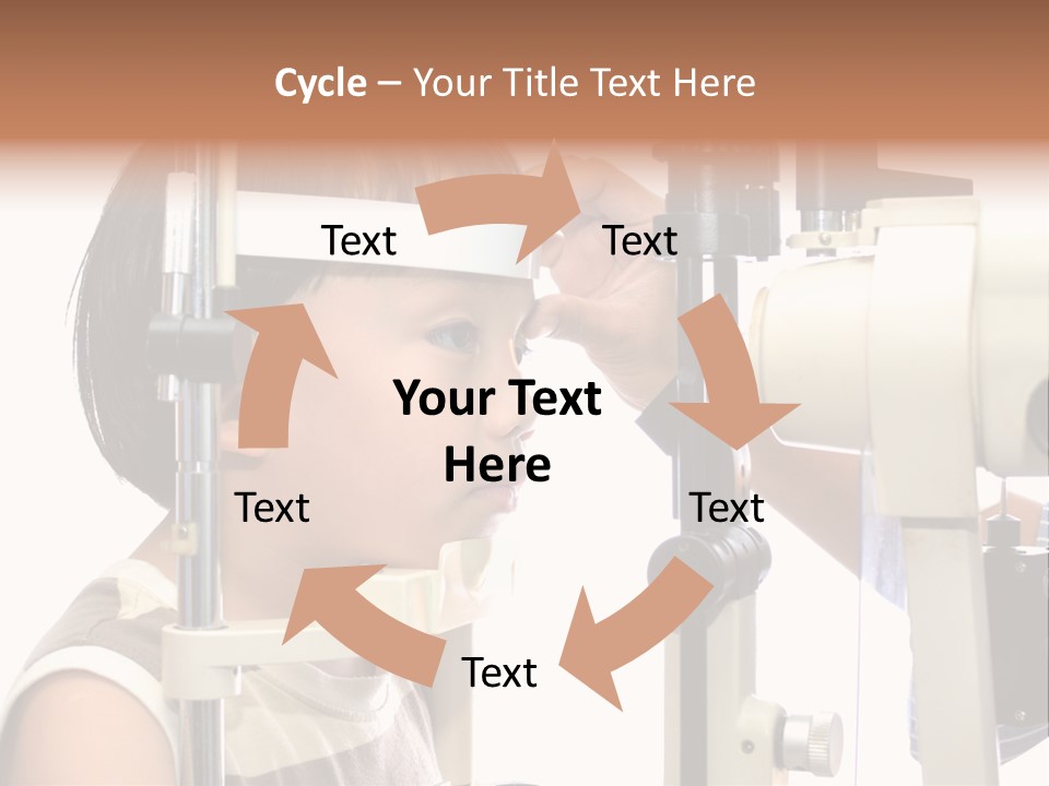 Lens Patient Test PowerPoint Template