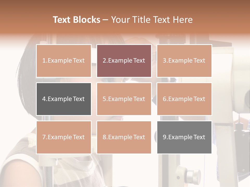 Lens Patient Test PowerPoint Template