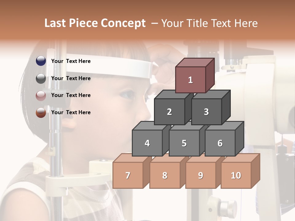 Lens Patient Test PowerPoint Template