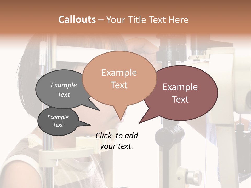 Lens Patient Test PowerPoint Template