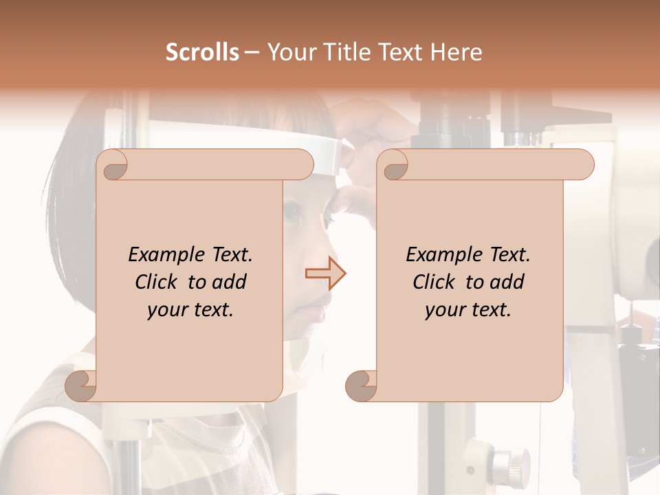 Lens Patient Test PowerPoint Template
