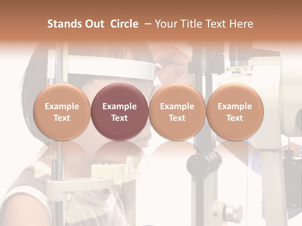 Lens Patient Test PowerPoint Template