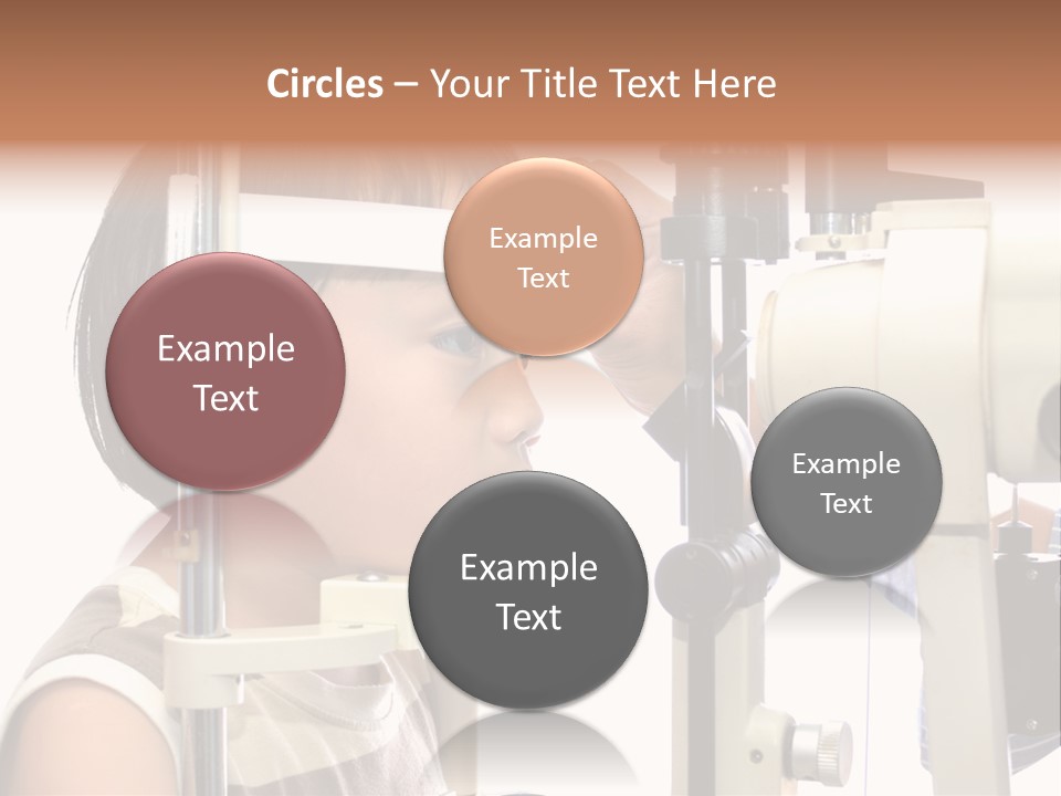 Lens Patient Test PowerPoint Template