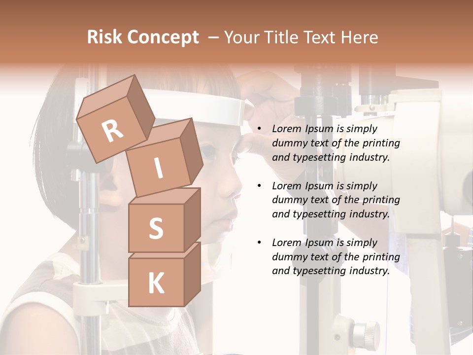 Lens Patient Test PowerPoint Template