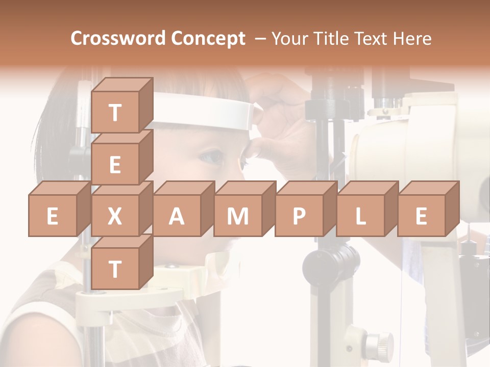 Lens Patient Test PowerPoint Template