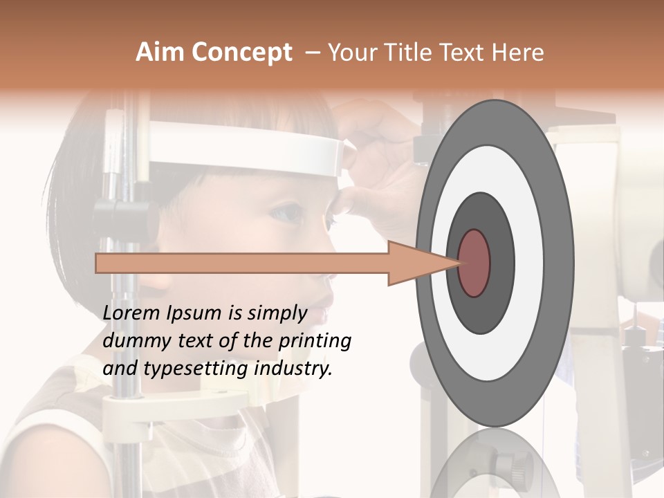 Lens Patient Test PowerPoint Template