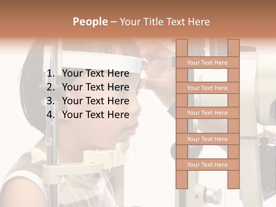 Lens Patient Test PowerPoint Template