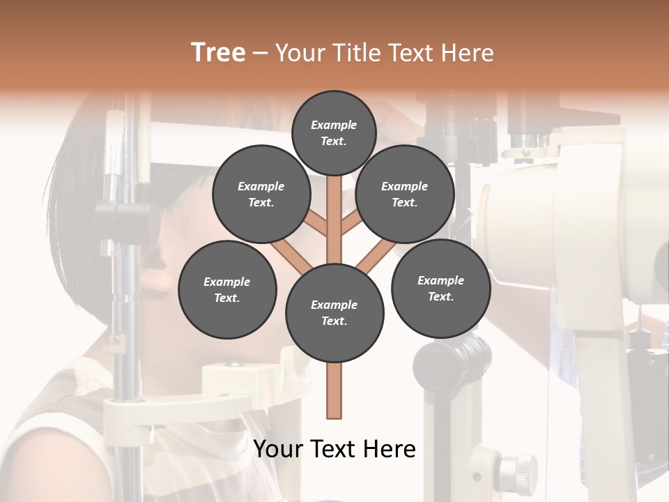 Lens Patient Test PowerPoint Template