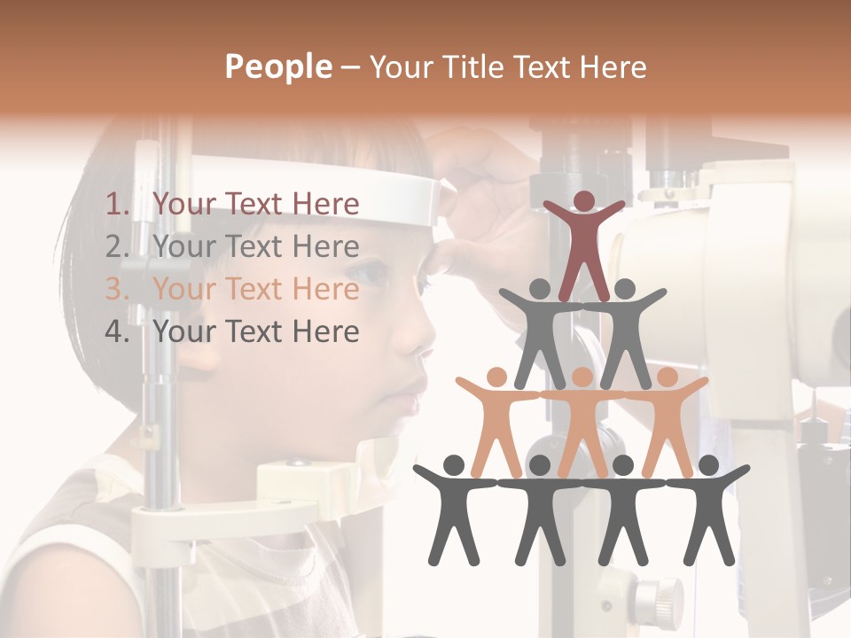 Lens Patient Test PowerPoint Template