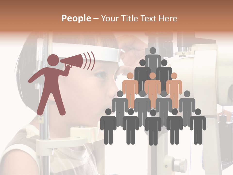 Lens Patient Test PowerPoint Template