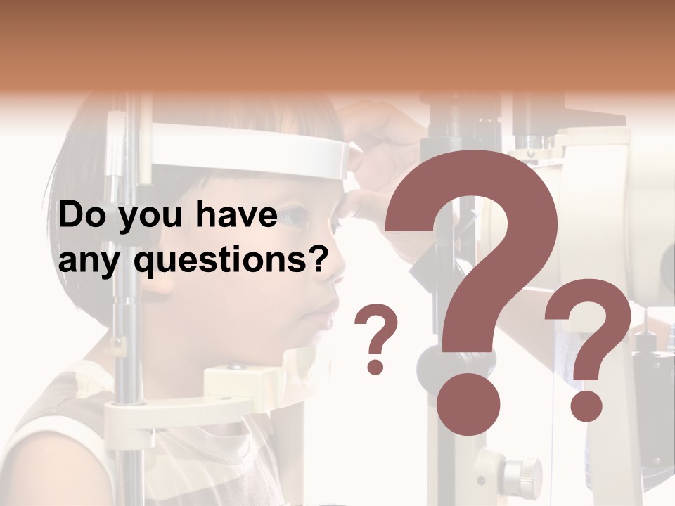 Lens Patient Test PowerPoint Template