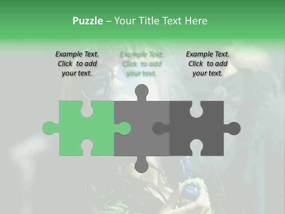 Bong Water Hookah PowerPoint Template