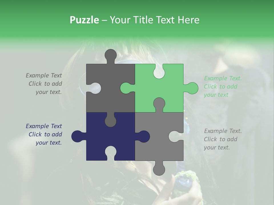 Bong Water Hookah PowerPoint Template