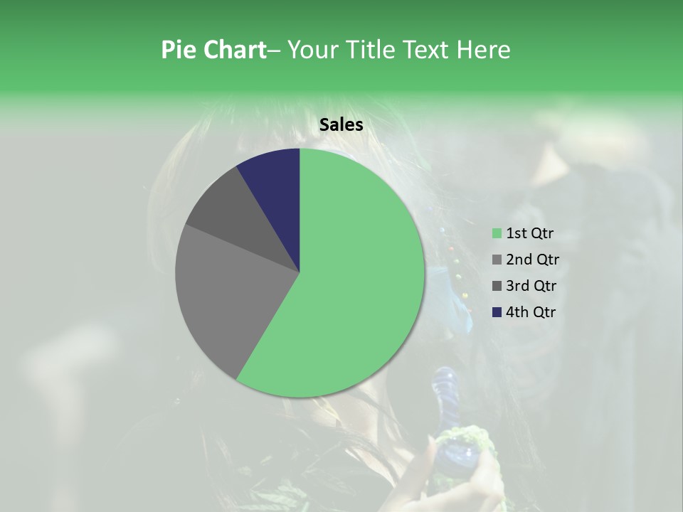 Bong Water Hookah PowerPoint Template