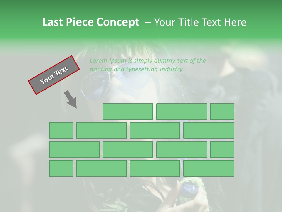 Bong Water Hookah PowerPoint Template