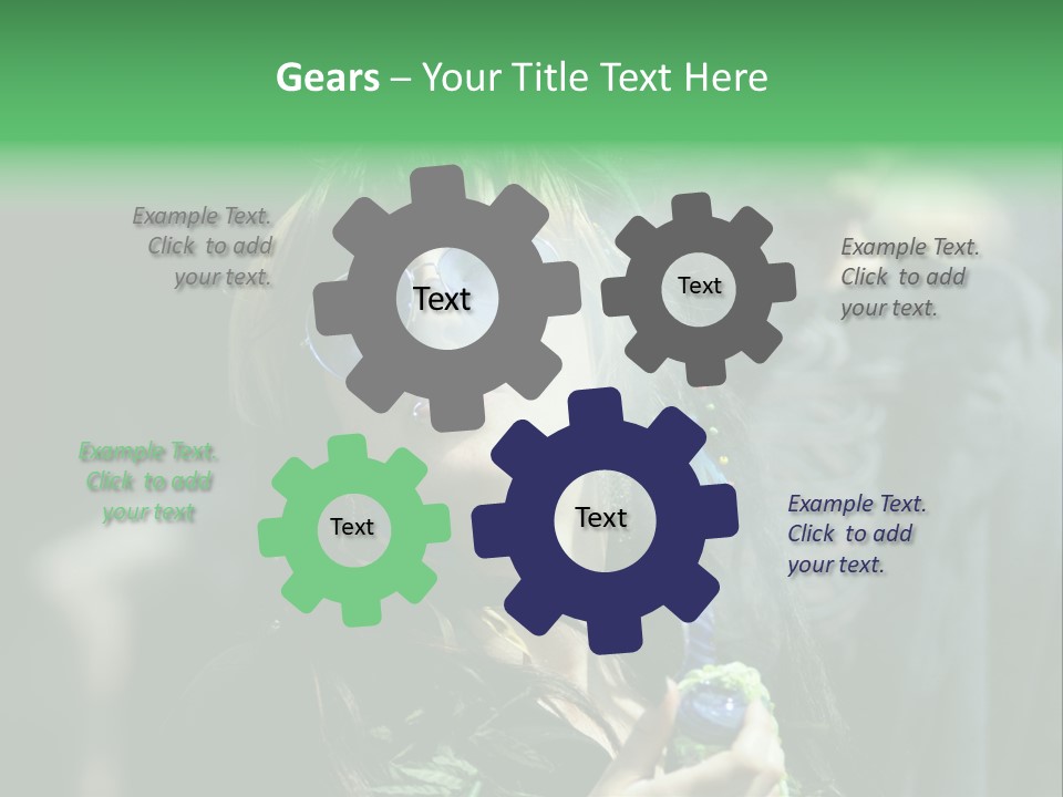 Bong Water Hookah PowerPoint Template