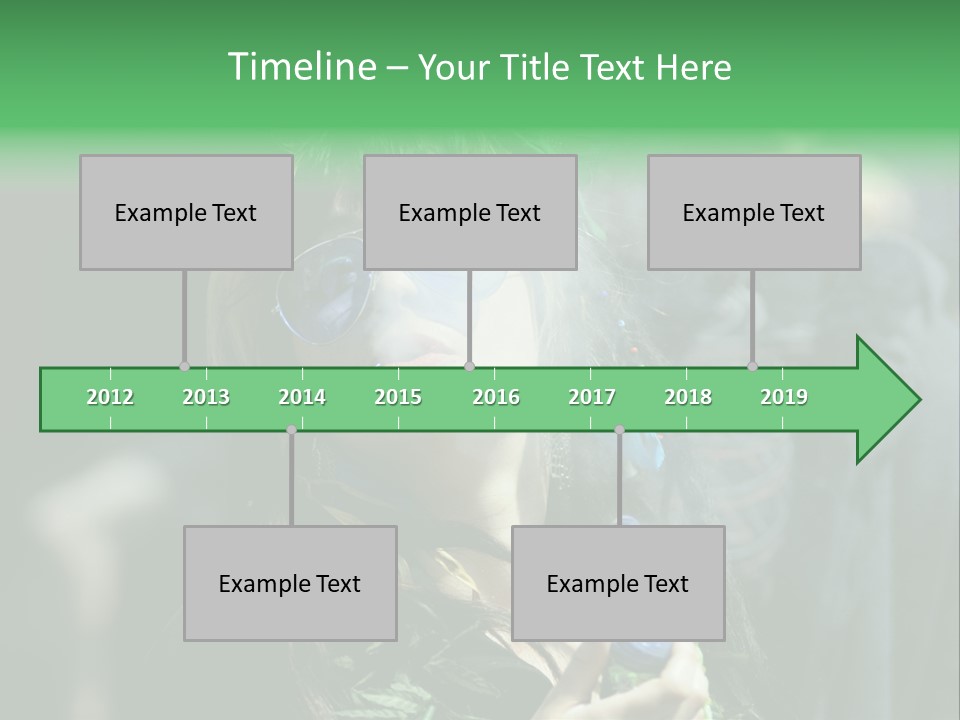 Bong Water Hookah PowerPoint Template