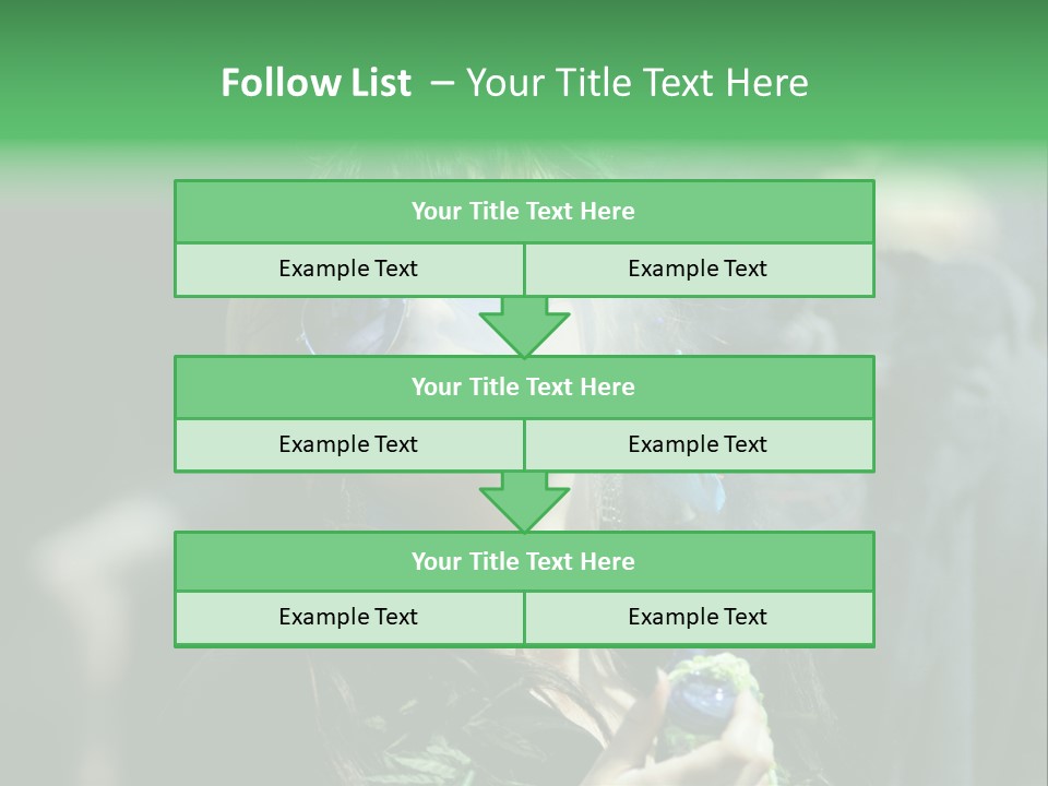 Bong Water Hookah PowerPoint Template