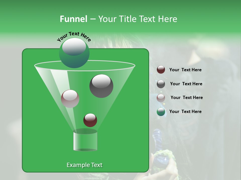 Bong Water Hookah PowerPoint Template