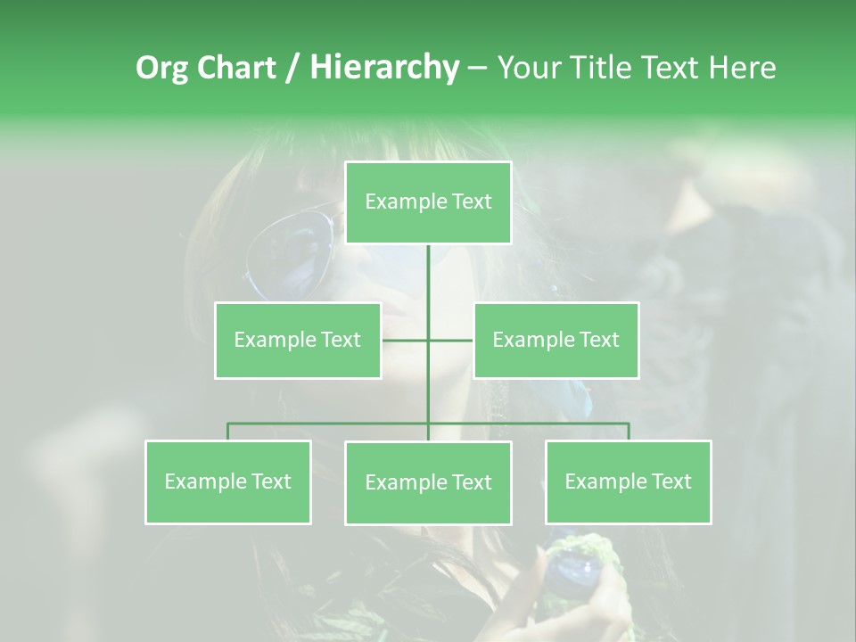 Bong Water Hookah PowerPoint Template
