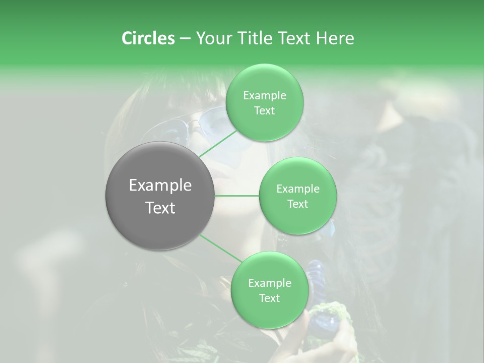 Bong Water Hookah PowerPoint Template