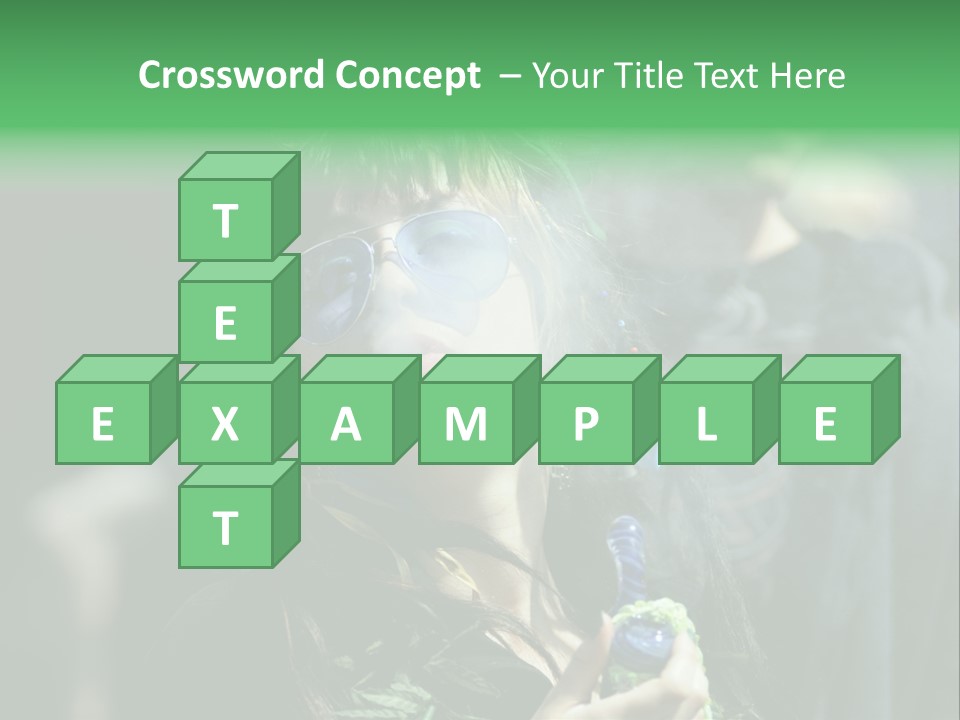 Bong Water Hookah PowerPoint Template