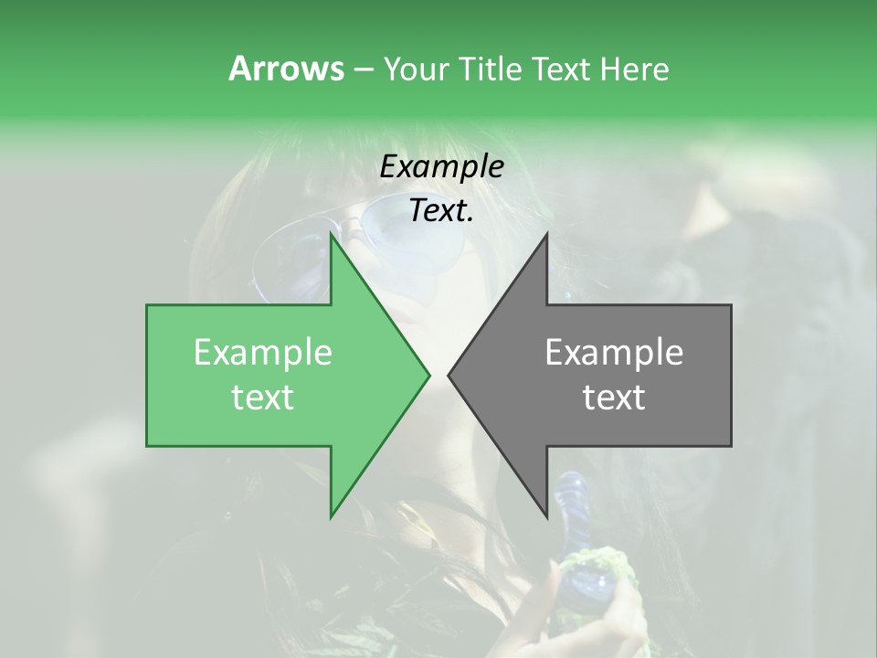 Bong Water Hookah PowerPoint Template