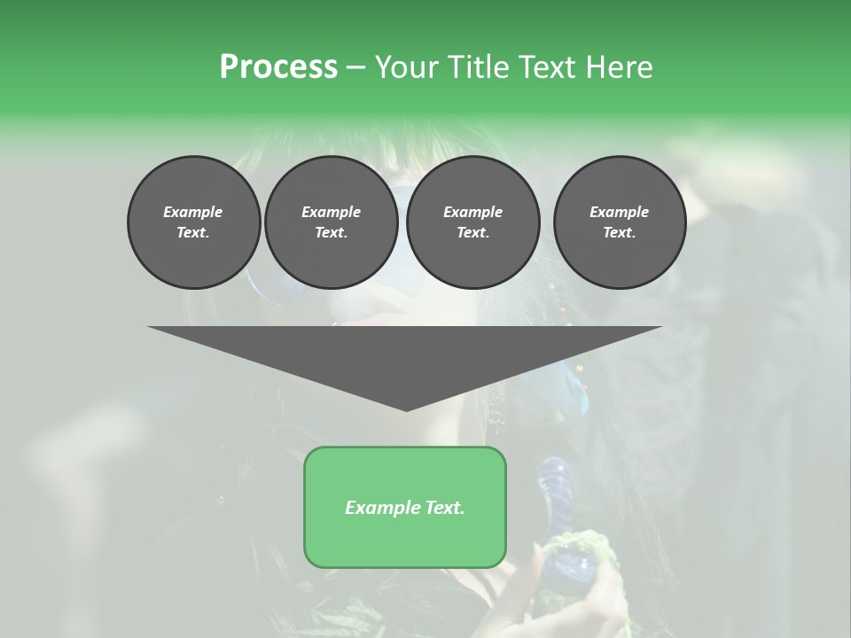 Bong Water Hookah PowerPoint Template