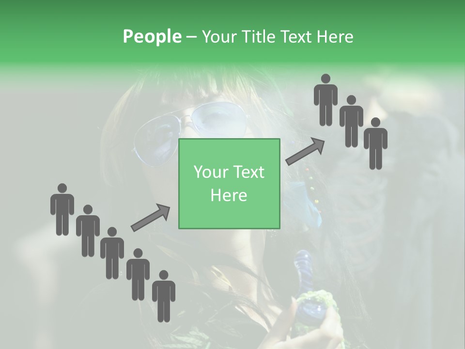 Bong Water Hookah PowerPoint Template