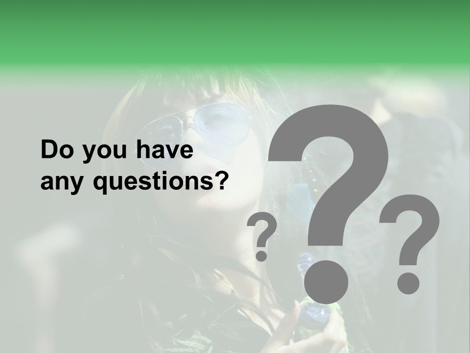 Bong Water Hookah PowerPoint Template