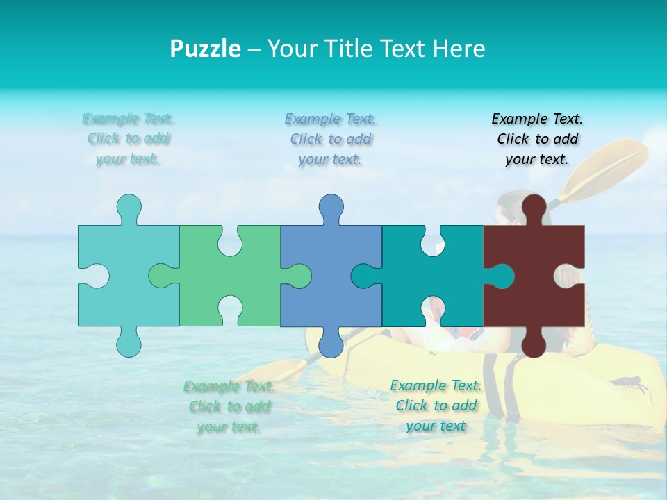 Fun Togetherness Water PowerPoint Template