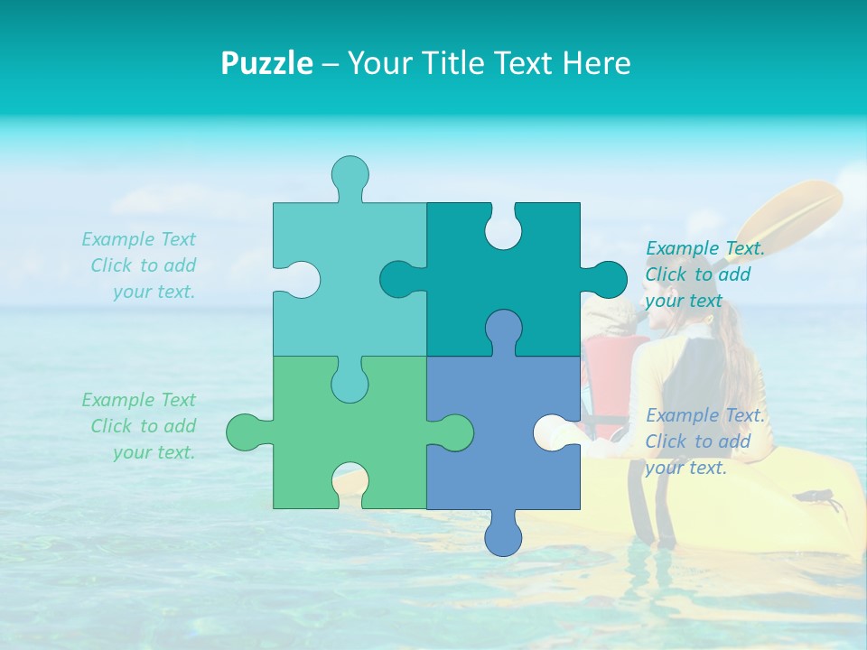 Fun Togetherness Water PowerPoint Template