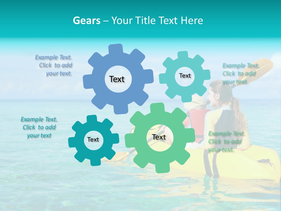 Fun Togetherness Water PowerPoint Template