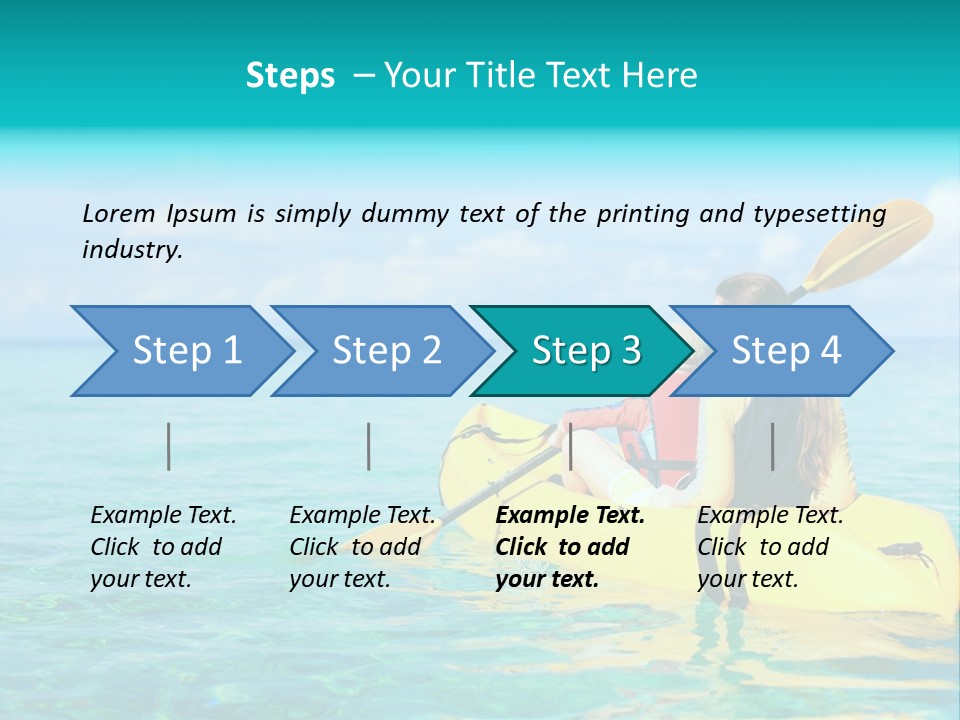 Fun Togetherness Water PowerPoint Template
