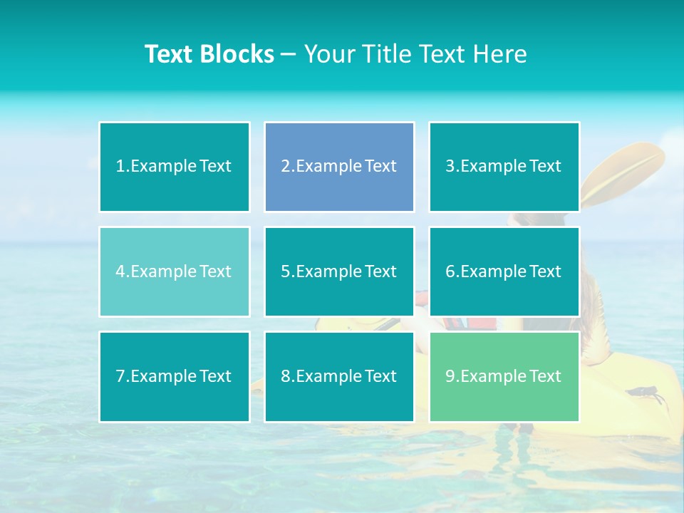 Fun Togetherness Water PowerPoint Template