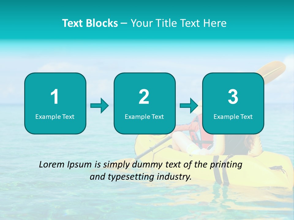 Fun Togetherness Water PowerPoint Template