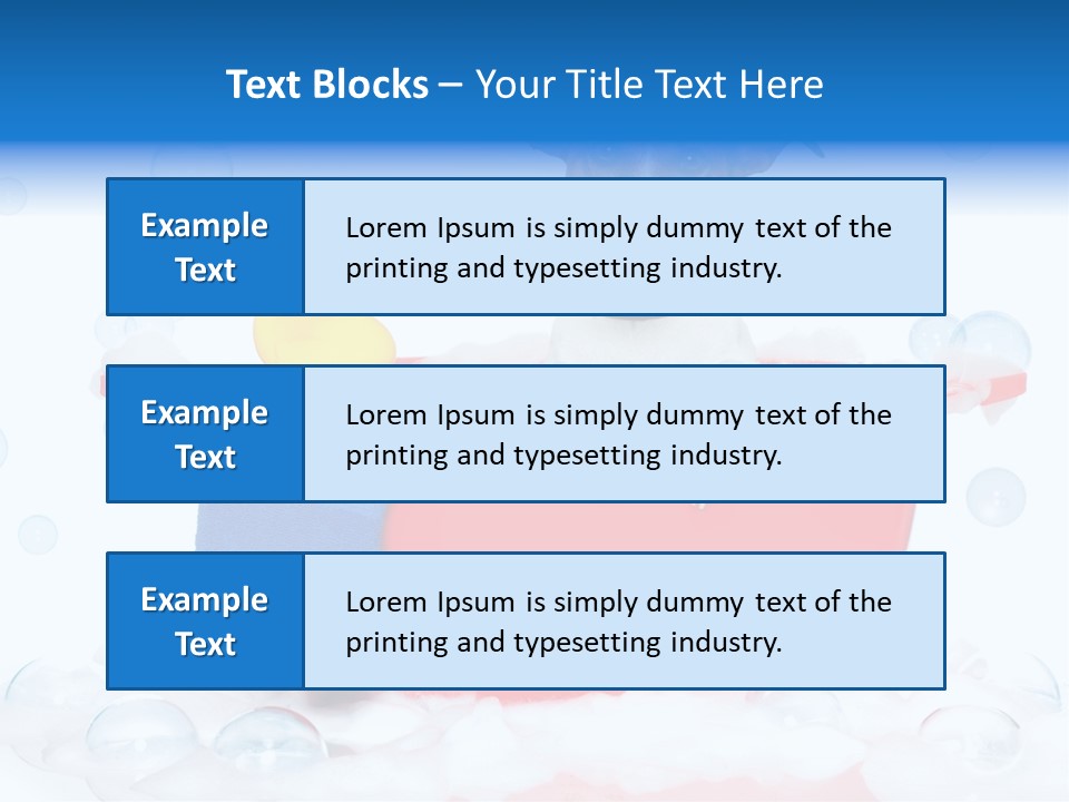 Dog Bathtub Towel PowerPoint Template