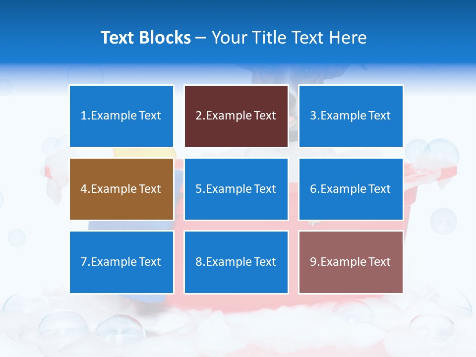 Dog Bathtub Towel PowerPoint Template