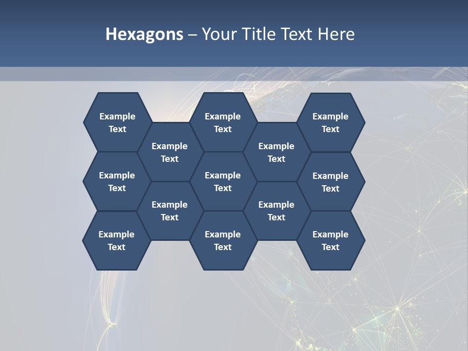 Navigate Worldwide Trail PowerPoint Template