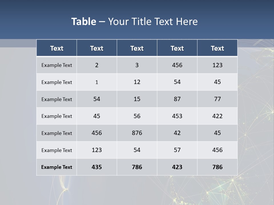 Navigate Worldwide Trail PowerPoint Template