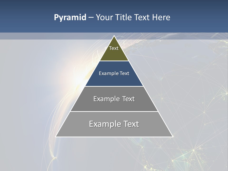 Navigate Worldwide Trail PowerPoint Template