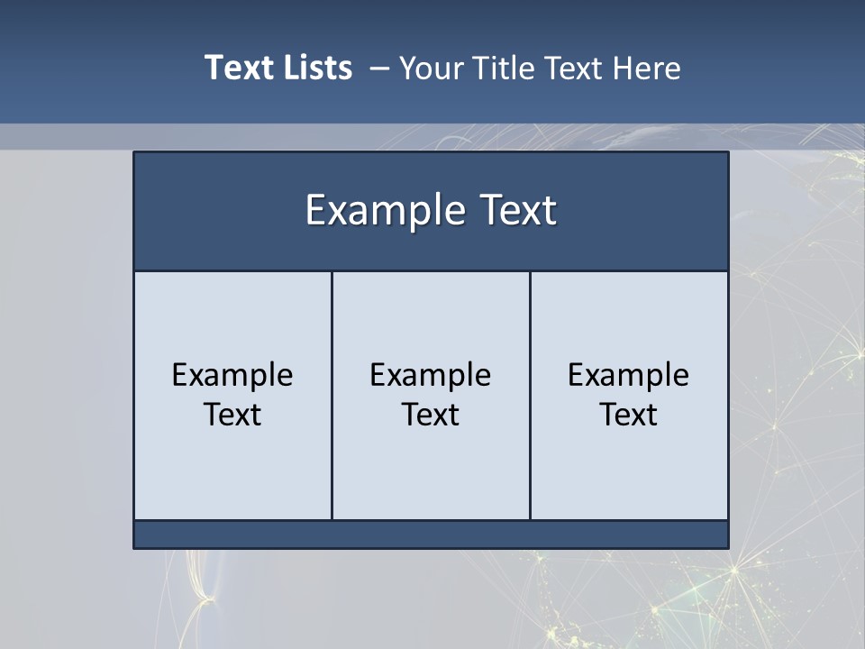 Navigate Worldwide Trail PowerPoint Template