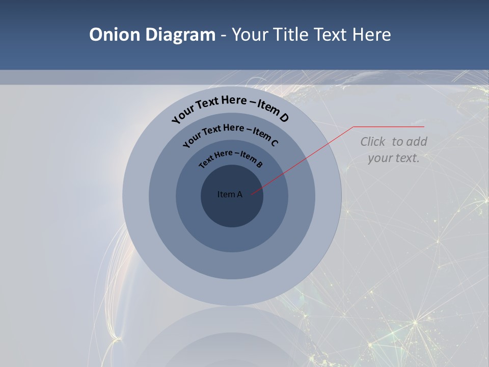 Navigate Worldwide Trail PowerPoint Template