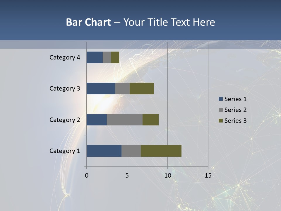 Navigate Worldwide Trail PowerPoint Template